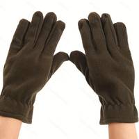 Перчатки флисовые расцветка 